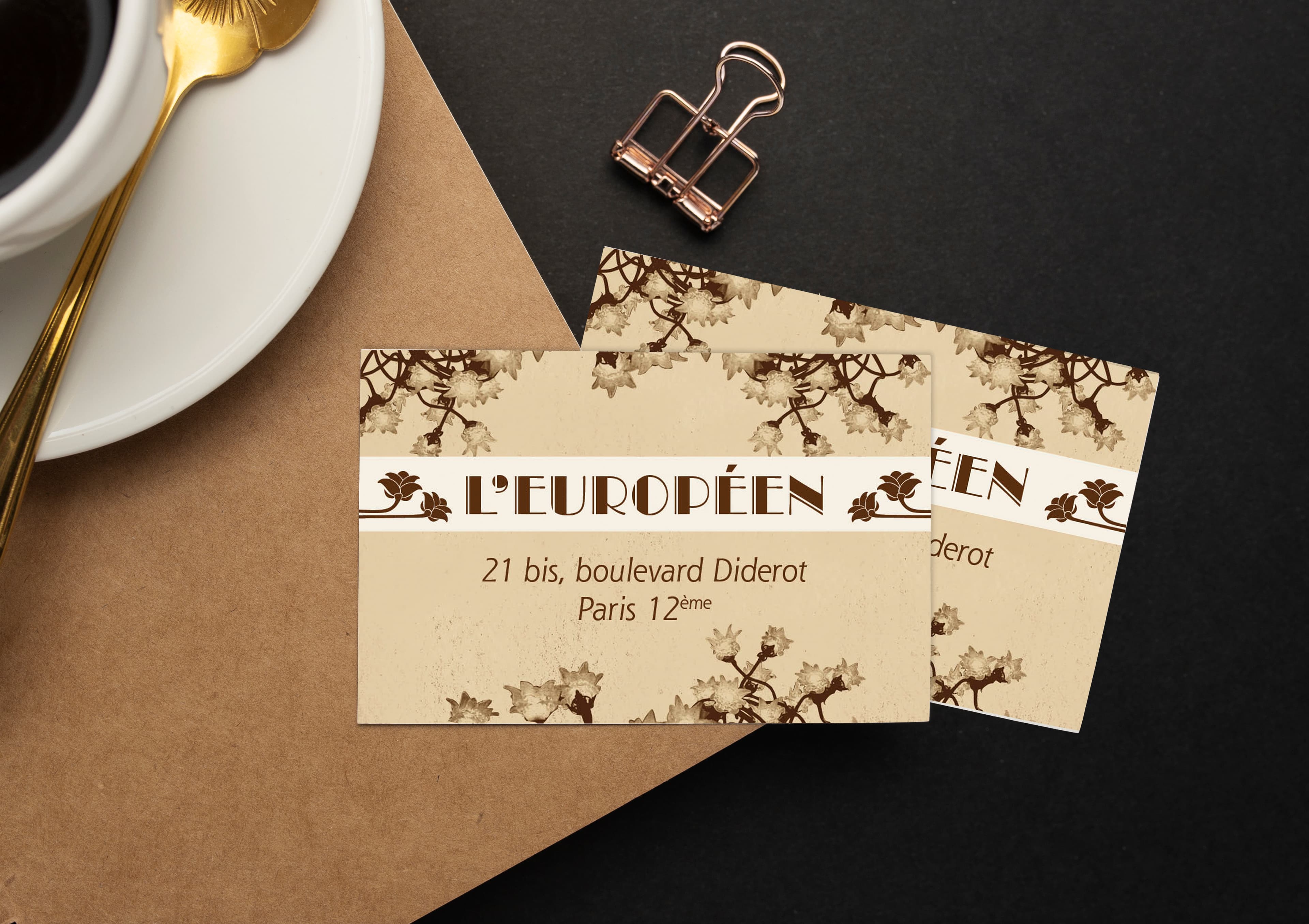 Carte commerciale LEUROPEEN
