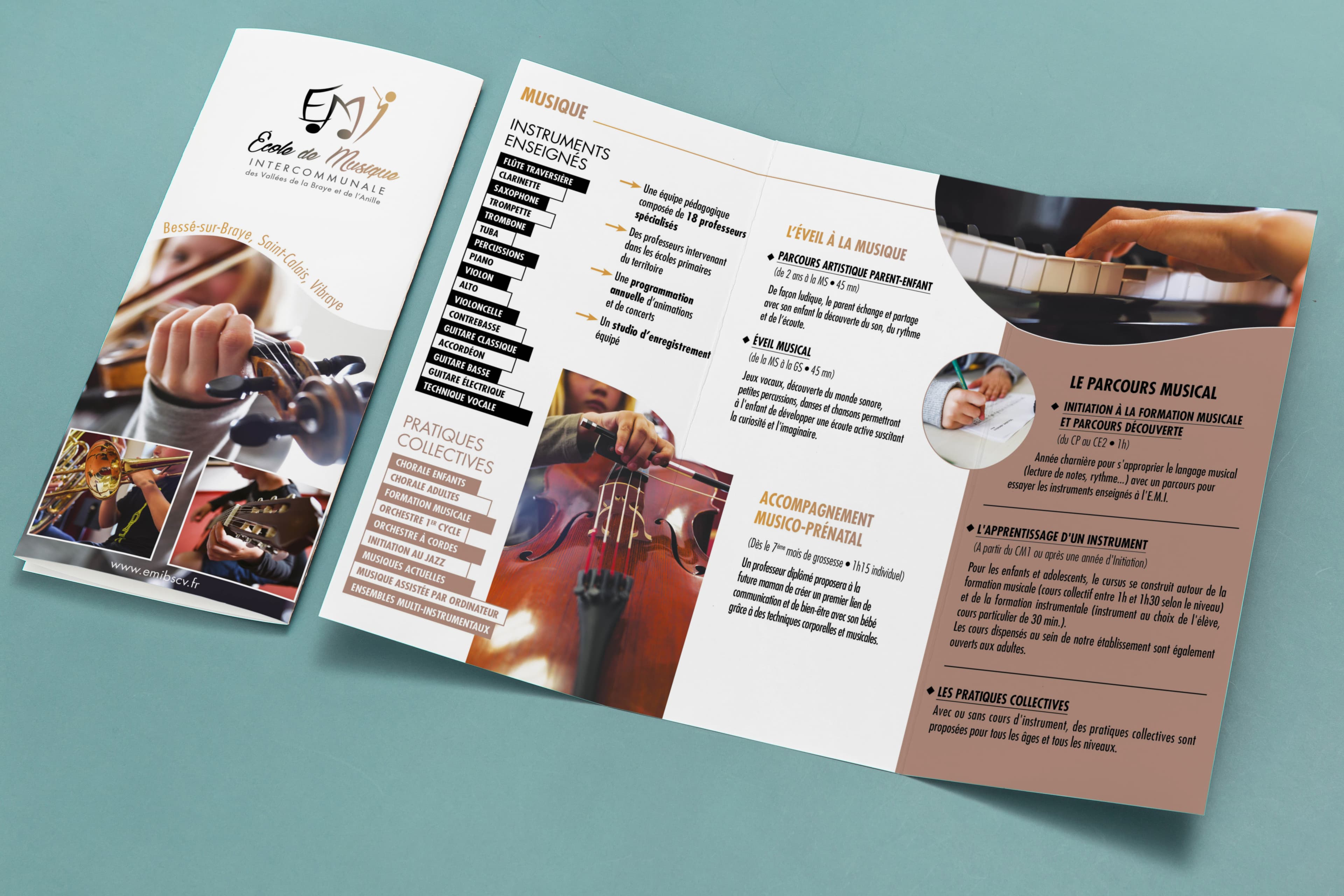 Flyer ECOLE DE MUSIQUE
