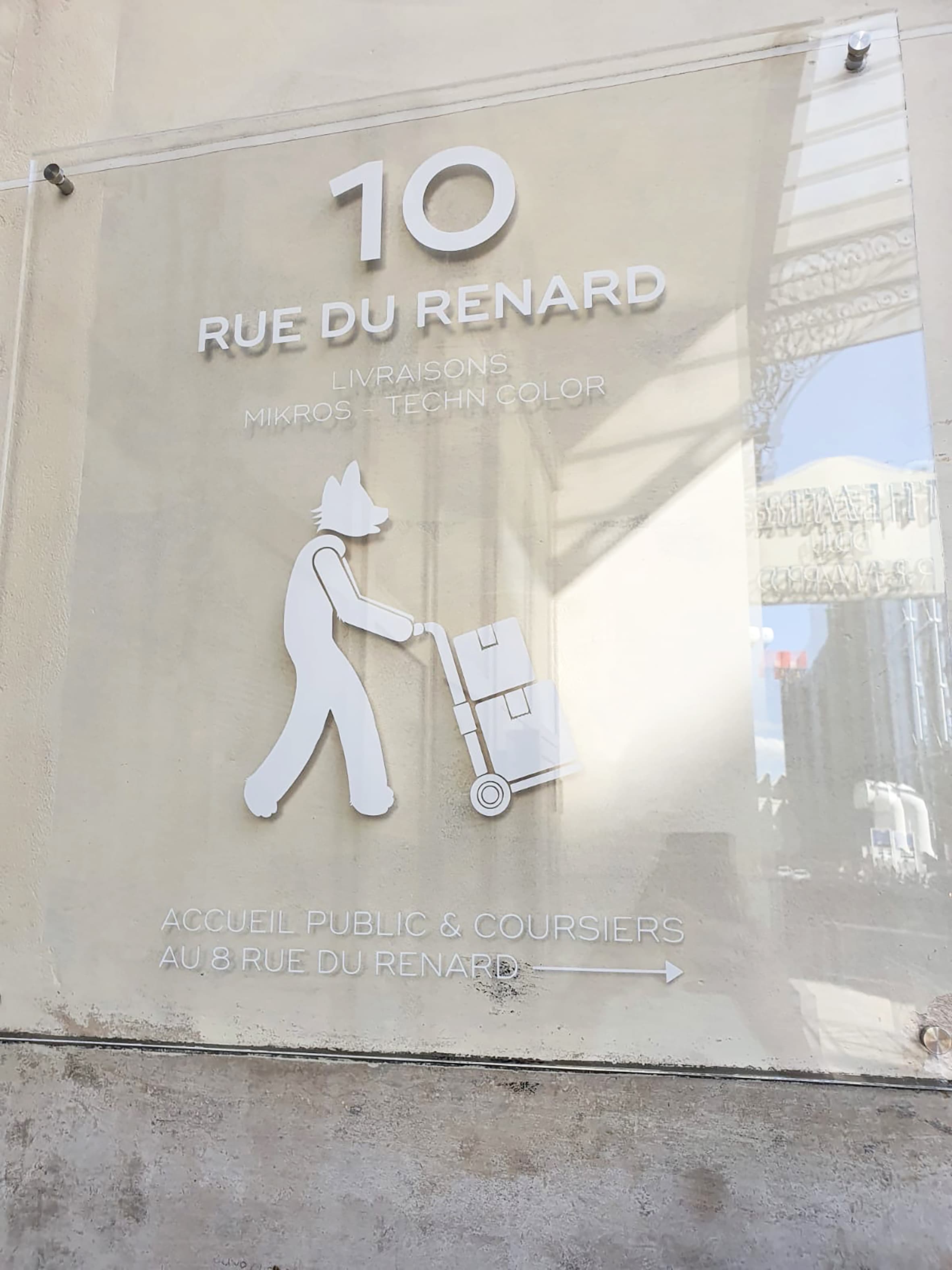 Plaque de porte MIKROS