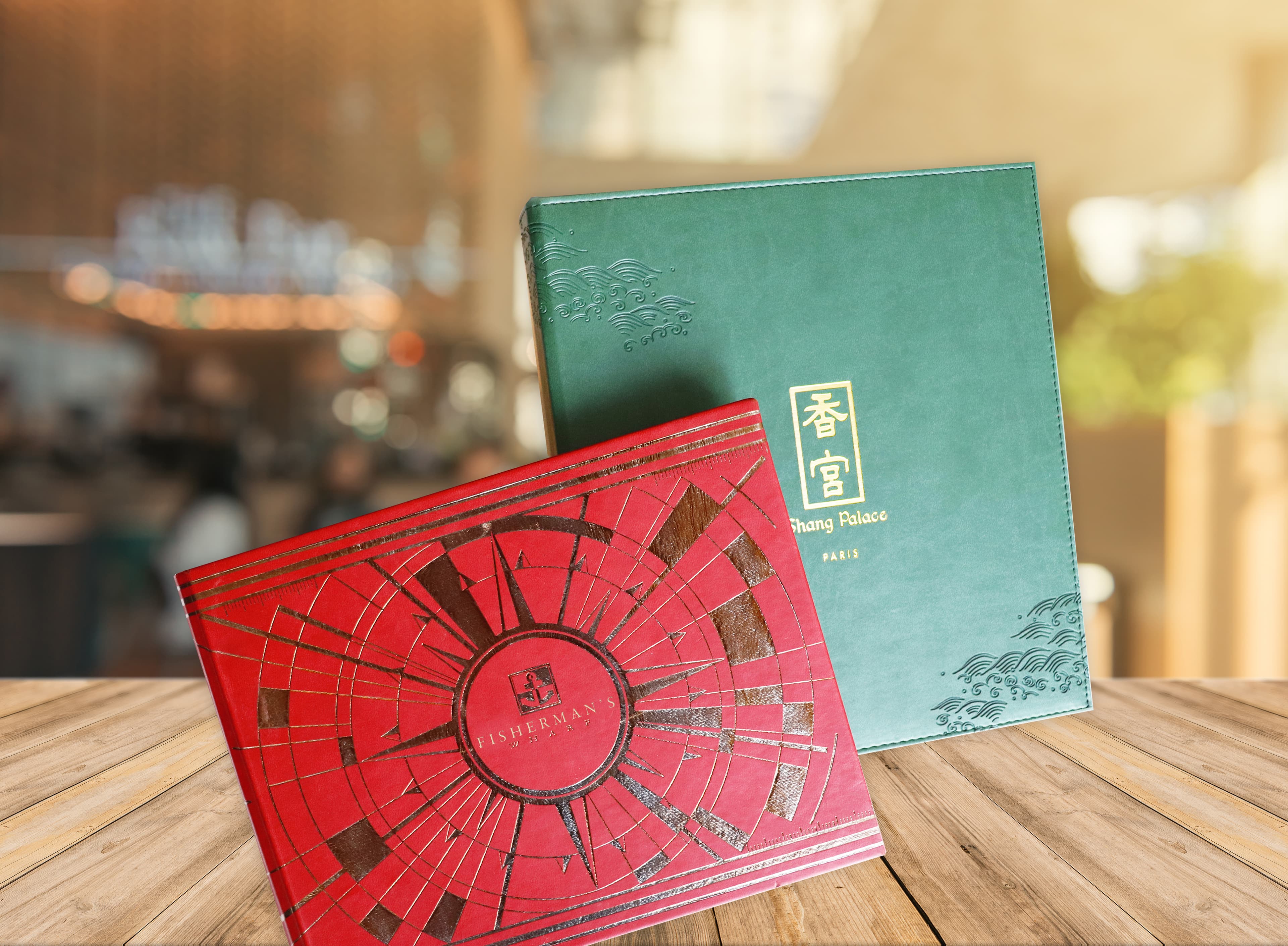 Protege menu cuir SHANG PALACE DISNEY