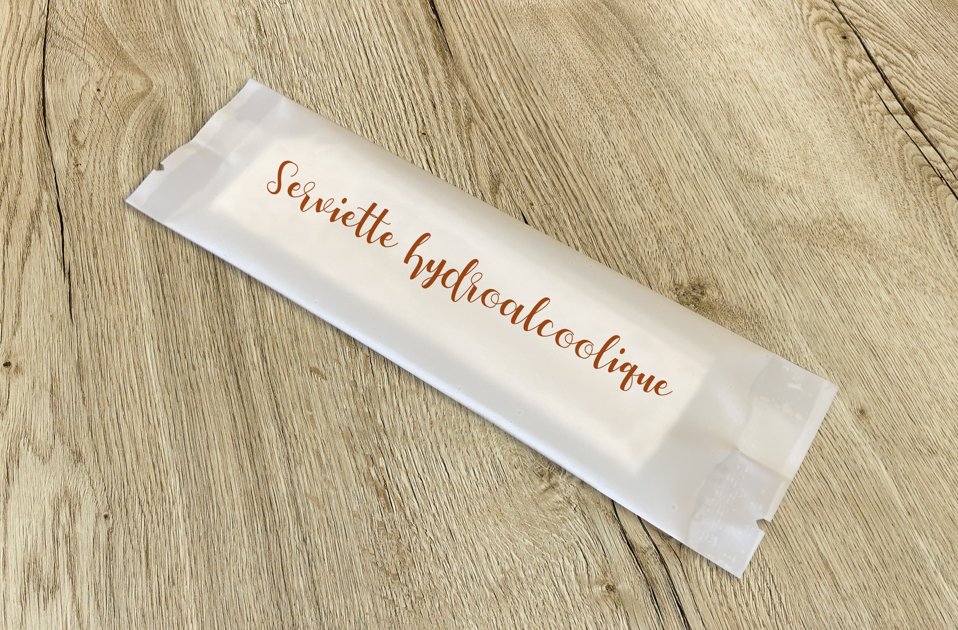 Serviette hydroalcoolique